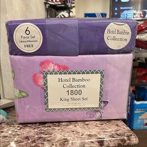 Hotel Collection Lavender King Sheet Set